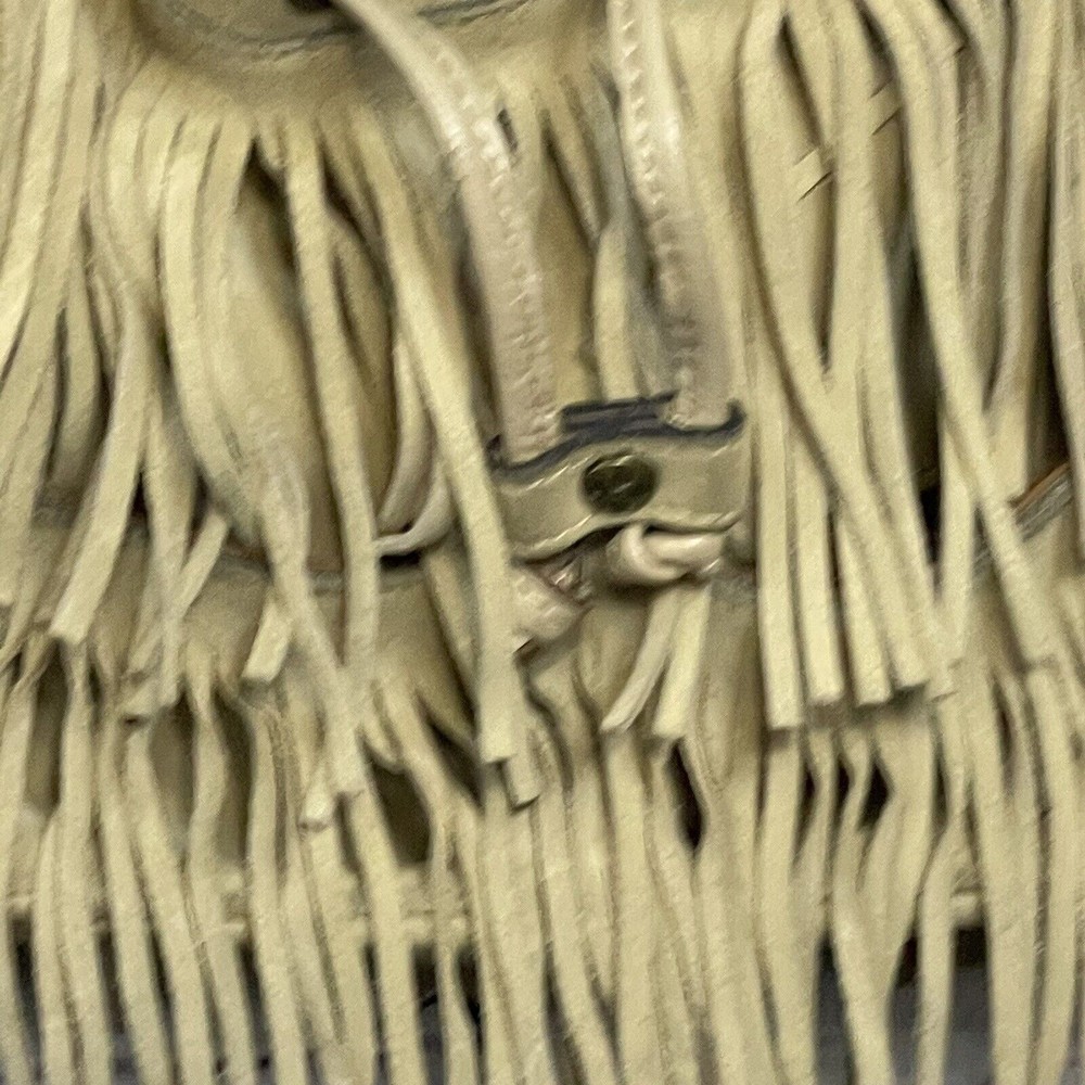 Patricia Nash Crossbody Purse Tan Suede Leather Fringe Bag - Picture 10 of 16